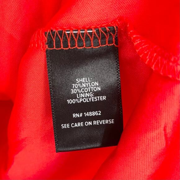 Torrid Orange Lace Ruffle Collar Button Front Sleeveless Top Size 2X - Picture 6 of 10